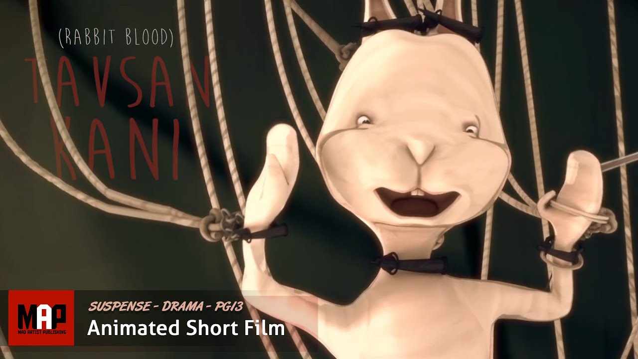 Dark Award Winning Comedy ** RABBIT BLOOD ** CGI 3D Animated Short Film by Yagmur Altan / SVA