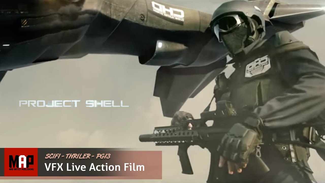 SciFi Thriller VFX Short Film ** PROJECT SHELL ** by BLOW Studio and Fátima de los Santos