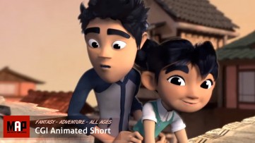 Adventure CGI 3d Animated Short Film ** THE WISHING CRANES ** Cute Animation by Ringling College