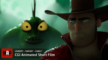 Funny CGI 3d Animated Short Film ** CREATURE FROM THE LAKE ** Creepy Adventure by IsArt Digital Team