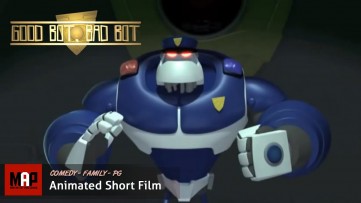 Funny Robots CGI 3D Animated Short Film ** GOOD BOT, BAD BOT ** by Ringling College