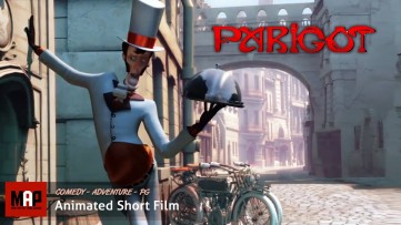 Funny Slapstick Adventure ** PARIGOT ** CGI 3D Animated Short Film by Georges Méliès School Team