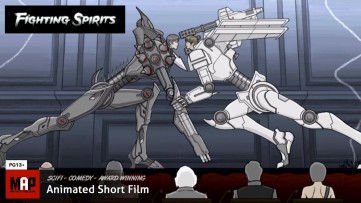 Sci-Fi Comedy Animated Film * FIGHTING SPIRITS * Academy Award Nominated Short Film by Gene Kim