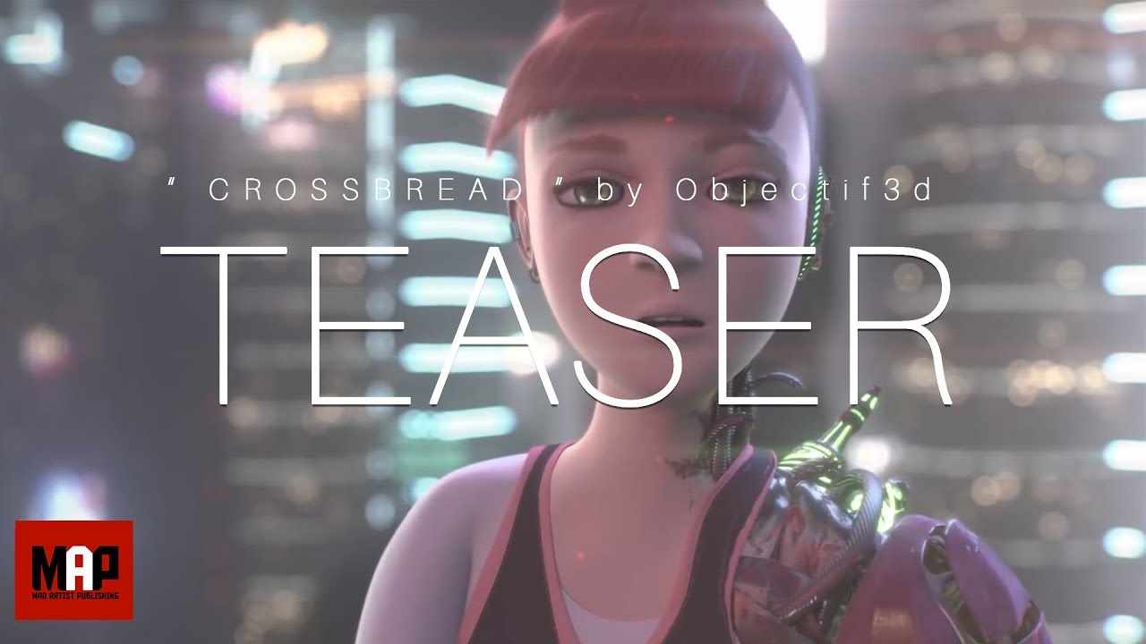 TEASER Trailer | CGI 3d Animated Short Film ** CROSSBREAD ** SciFi Thriller by Objectif3d Team