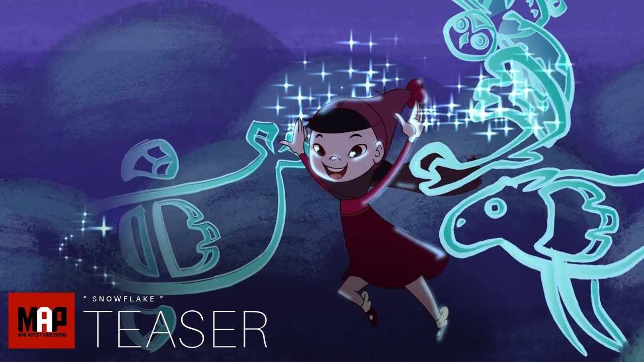 TRAILER | Cute Short Film ** SNOWFLAKE ** Animation by Gina Basora & Team of Seneca College