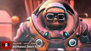Cute Sci-Fi CGI 3d Animated Short Film ** ARIANE'S SKY **  Animation CG Movie by IsART Digital