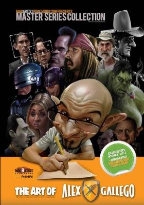 Art of Alex Gallego: Design, Caricatures, Illustration cover